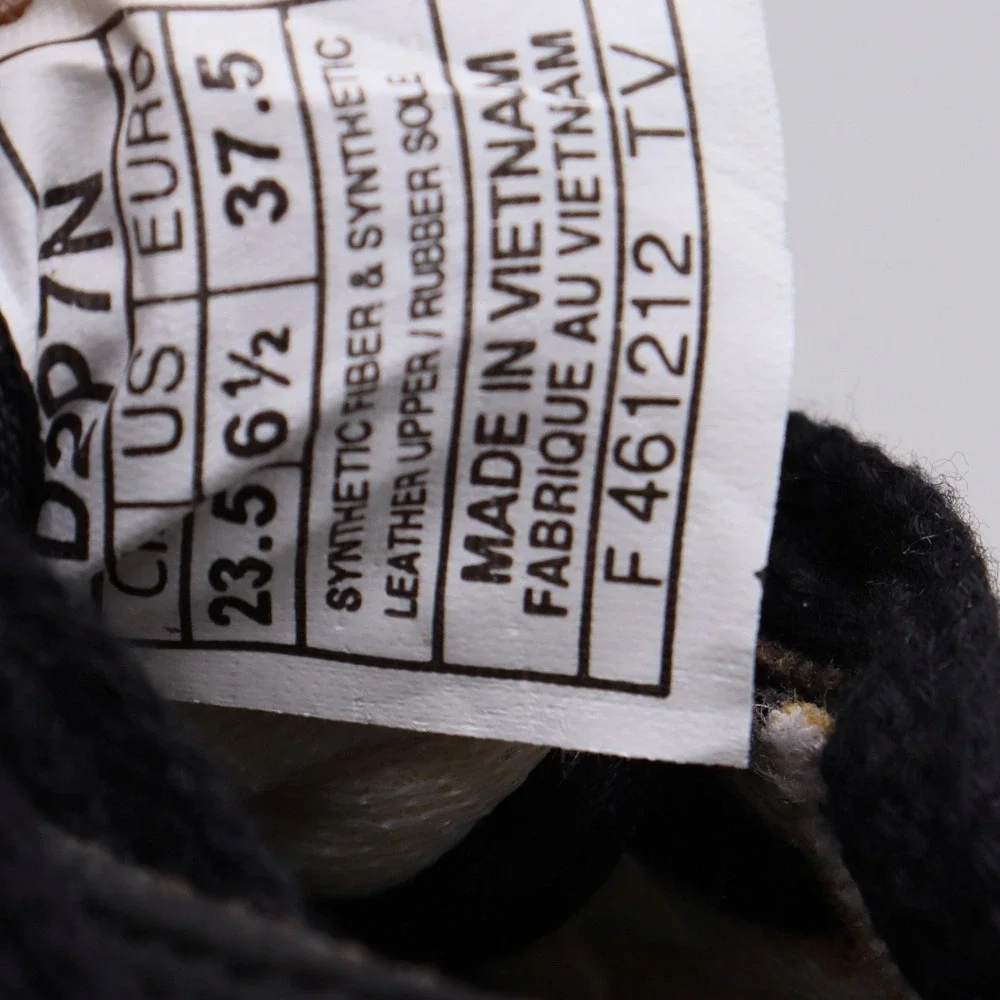 Onitsuka Tiger Sakurada Black White Light Blue Womens Size 6.5 Casual Sneakers - Picture 6 of 9